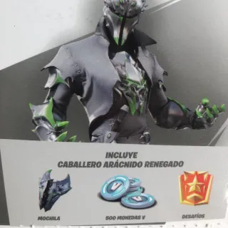 Fortnite Rogue Spider Knight  500 Vbucks xbox