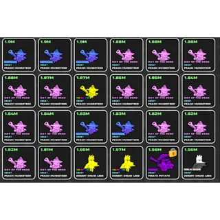 24 Fruits from 1.9M to 1.56M 