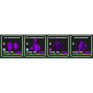 pack absolute LVL 100