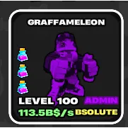 GRAFFAMELEON 3 POTION LVL 100