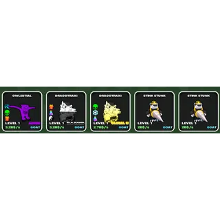 pack owl / drago / stink 