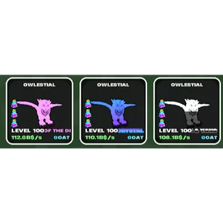 OWL EVENT LVL 100 