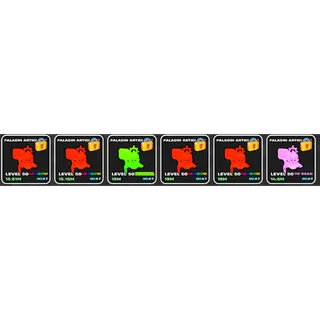 PACK 6 PALADIN 15.51M-14.6M LVL 50