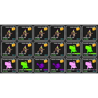 PACK 18 FRUITS 14.75M-14.6M LVL 50
