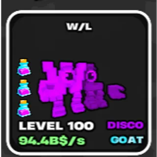 WL DISCO 39KG 3 POT LVL 100