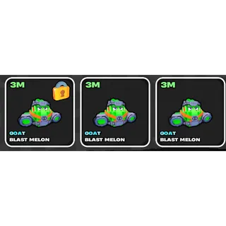 3 blast melon 