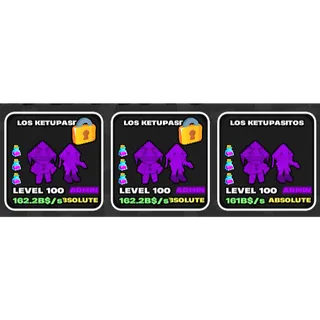 3 LOS KETUPASITOS LVL 100 3 POTION