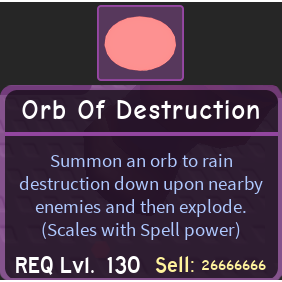 Gear Orb Of Destruction Dq In Game Items Gameflip