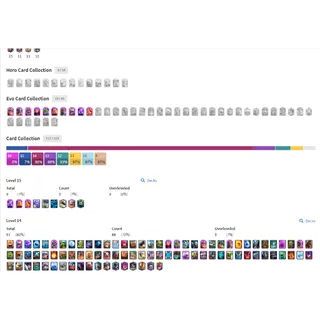 KT 15 LEVEL (59) | 10 EVO CARDS | 9 LVL 15 CARDS | 8500+ TROPHIES | 152 RARE EMOTES | 16 TOWER SKINS |CHECK IMGUR LINK FOR MORE
