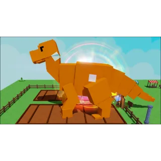 GROW A GARDEN / Huge Rainbow Iguanodon (76KGS AGE: 87)  / NOT DUPED