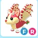 FR Strawberry Bat Dragon / Adopt me / 