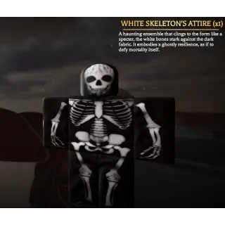 AOTR | WHITE SKELETON ATTIRE