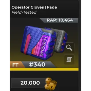 BLOXSTRIKE | OPERATOR GLOVES FADE FT