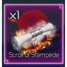 SCROLL OF STAMPEDE JUJUTSU INFINITE