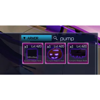 Jujutsu infinite | pumpkin set