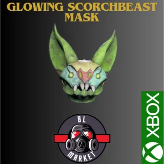 GLOWING SCORCHBEAST MASK [XBOX]