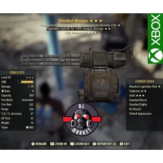 be15 minigun ⭐️⭐️⭐️[XBOX]