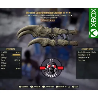 bsss deathclaw gauntlet ⭐️⭐️⭐️[XBOX]