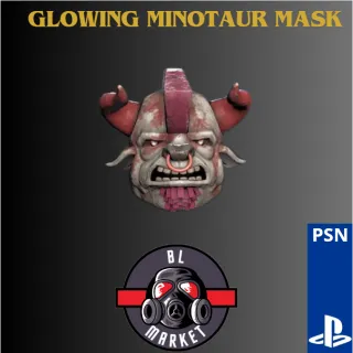 GLOWING MINOTAUR MASK