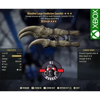 BSSS DEATHCLAW GAUNTLET ⭐️⭐️⭐️[XBOX]