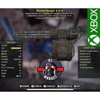 be15 minigun  ⭐️⭐️⭐️[xbox]