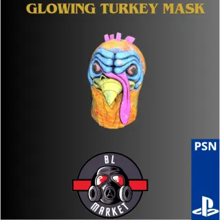 glowing turkey mask 