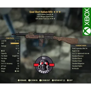 Q2525 RADIUM RIFLE ⭐️⭐️⭐️[xbox]