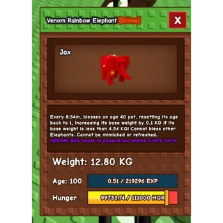 RBH Rainbow Elephant gag 