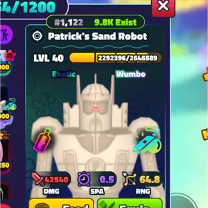 Patrick’s sand robot