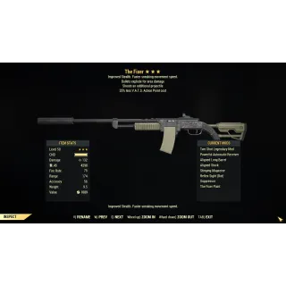 [PC] Two Shot Explosive The Fixer (25% less VATS AP cost)