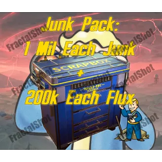 [PC] Junk Pack: 1 Million Each Junk + 200,000 Each Flux