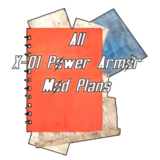 [PC] X-01 Power Armor Mod Plans Bundle