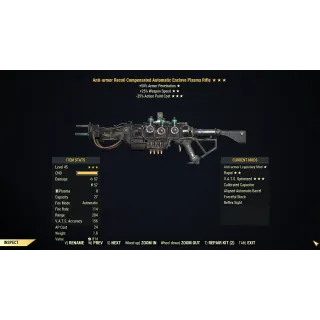 [PC] Anti-armor Enclave Plasma Rifle (+25% Weapon Speed / 25% less VATS AP cost)