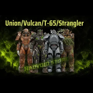 [PC] Any Power Armor Set: Vulcan / T-65 / Strangler Heart / Union