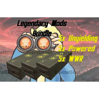 [PC] Legendary Armor Mod Bundle (Unyielding - AP refresh - Weapon Weights Reduction)