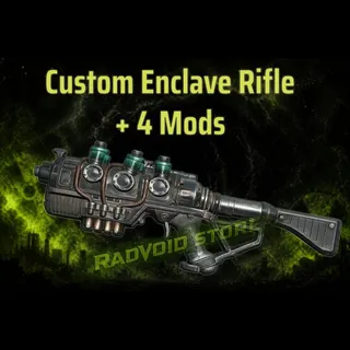 [PC] Custom Enclave Plasma Rifle + 4 Legendary Mods