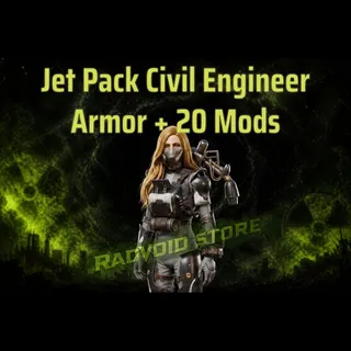 [PC] Unrolled Civil Engineer Armor Set + 20 Legendary Mods