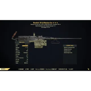 [PC] Bloodied Explosive 50 Cal Machine Gun (90% reduced weight)