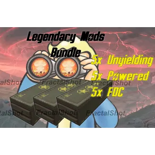 [PC] Legendary Armor Mod Bundle (Unyielding / AP refresh / Food, Drink, and Chem Weights Reduction)