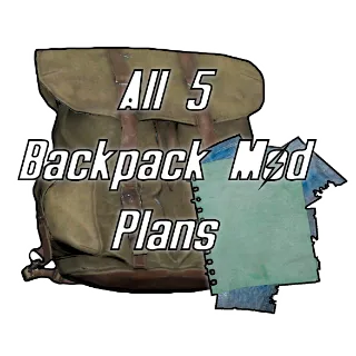 [PC] All 5 Tradable Backpack Mod Plans