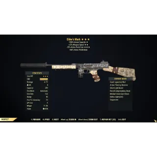 [PC] Quad Elder's Mark (+25% Weapon Speed / 25% less VATS AP cost)