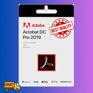ADOBE ACROBAT PRO DC 2019 🚀 Windows Key Lifetime / 1 PC 🚀