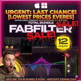 FabFilter Total Bundle OFFICIAL KEY NSTANT DELIVERY 🔥