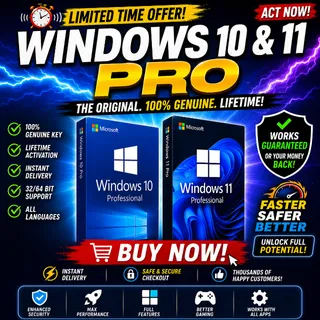 Windows 11 & 10 Pro Global Activation Key