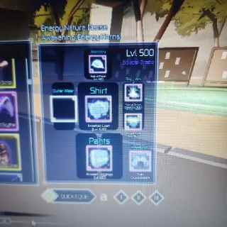 Frosted Set With Weapon