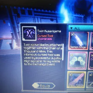 Twin Kusarigama