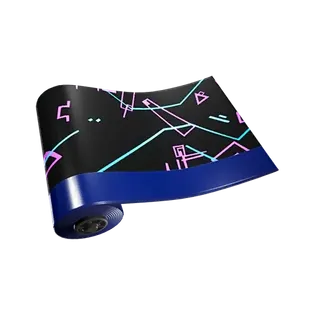FORTNITE - BLACK VIOLET WRAP