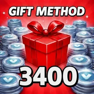 3400 vbucks