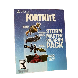 Fortnite Storm Master Weapon Pack