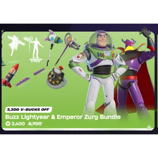Buzz Lightyear & Emperor Zurg Bundle
